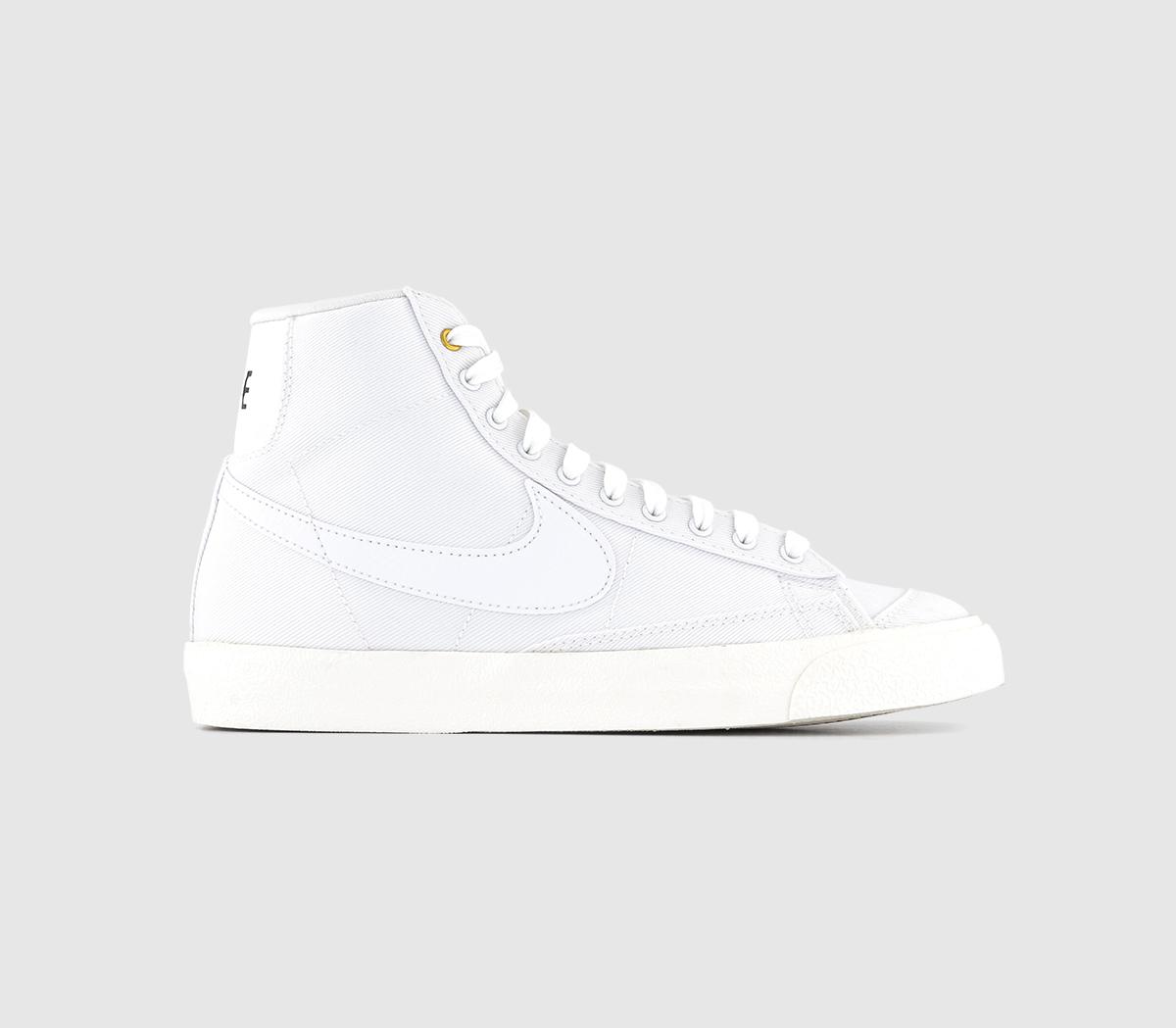 Nike blazer canvas white on sale