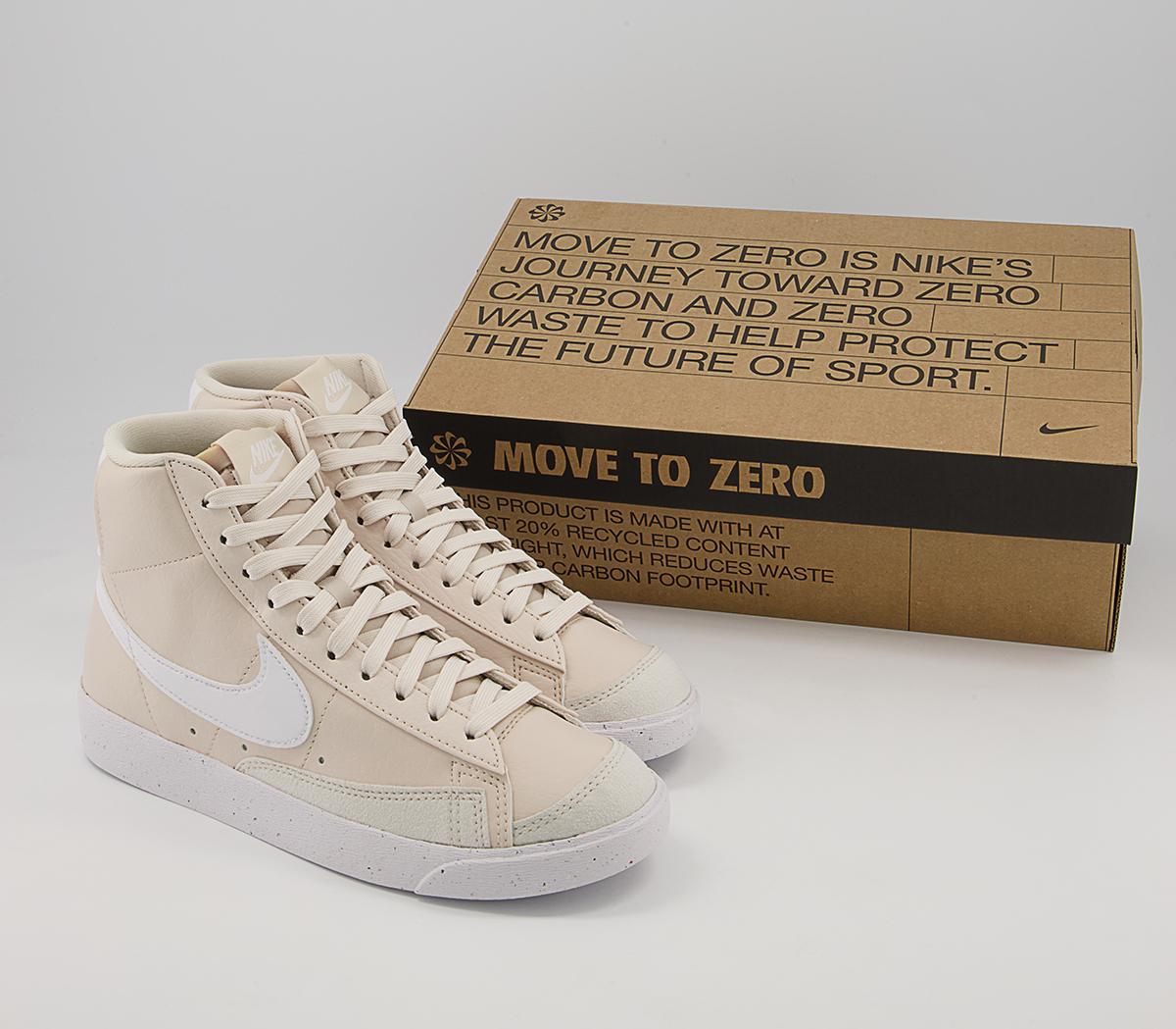 Nike Blazer Mid 77 Trainers Nike Blazer Mid 77 Trainers Lt Orewood Brown White