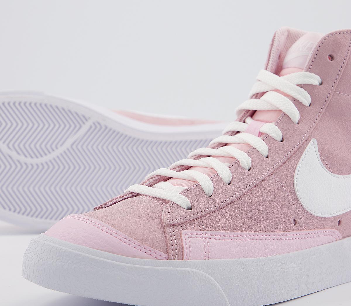 blazers pink shoes
