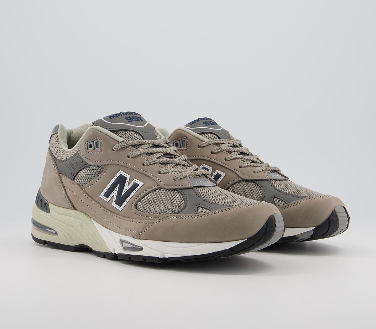 New Balance M991 Trainers Anniversary Grey Navy - Men's Premium Sneakers