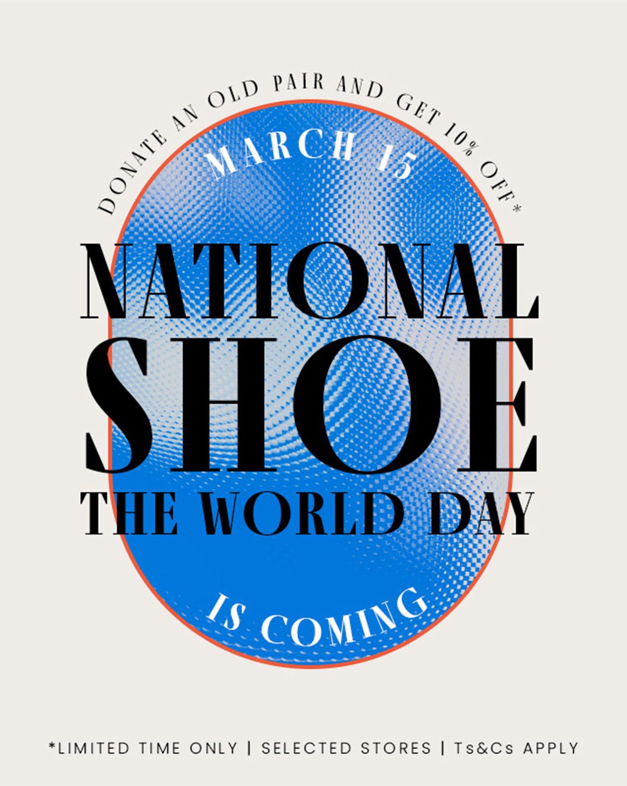 NATIONAL SHOE THE WORLD DAY | OFFICE SHOES & SHELTER