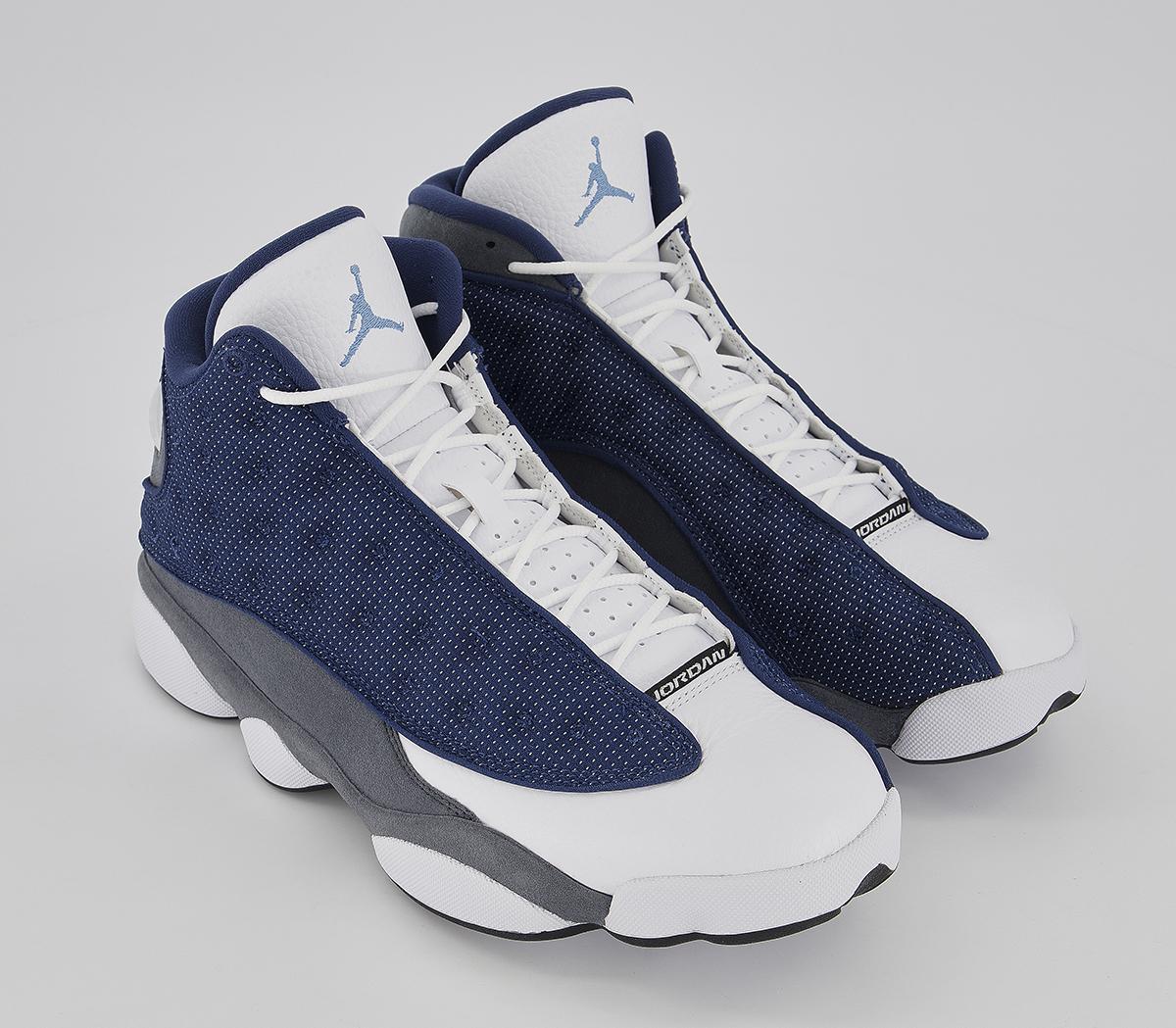 blue white 13's