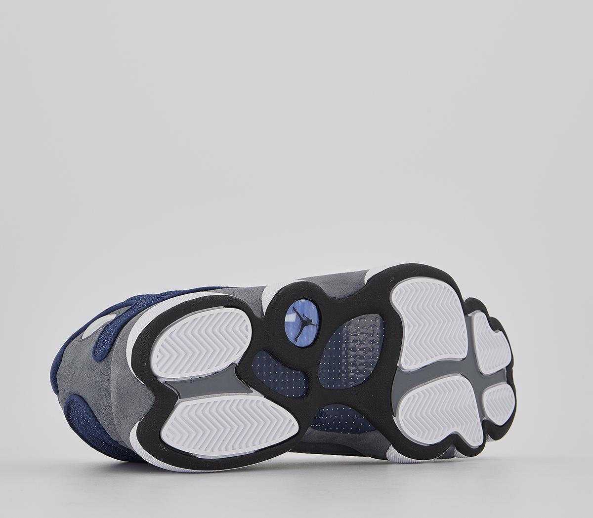 JordanJordan 13 Retro TrainersNavy Univ Blue Flint Grey White