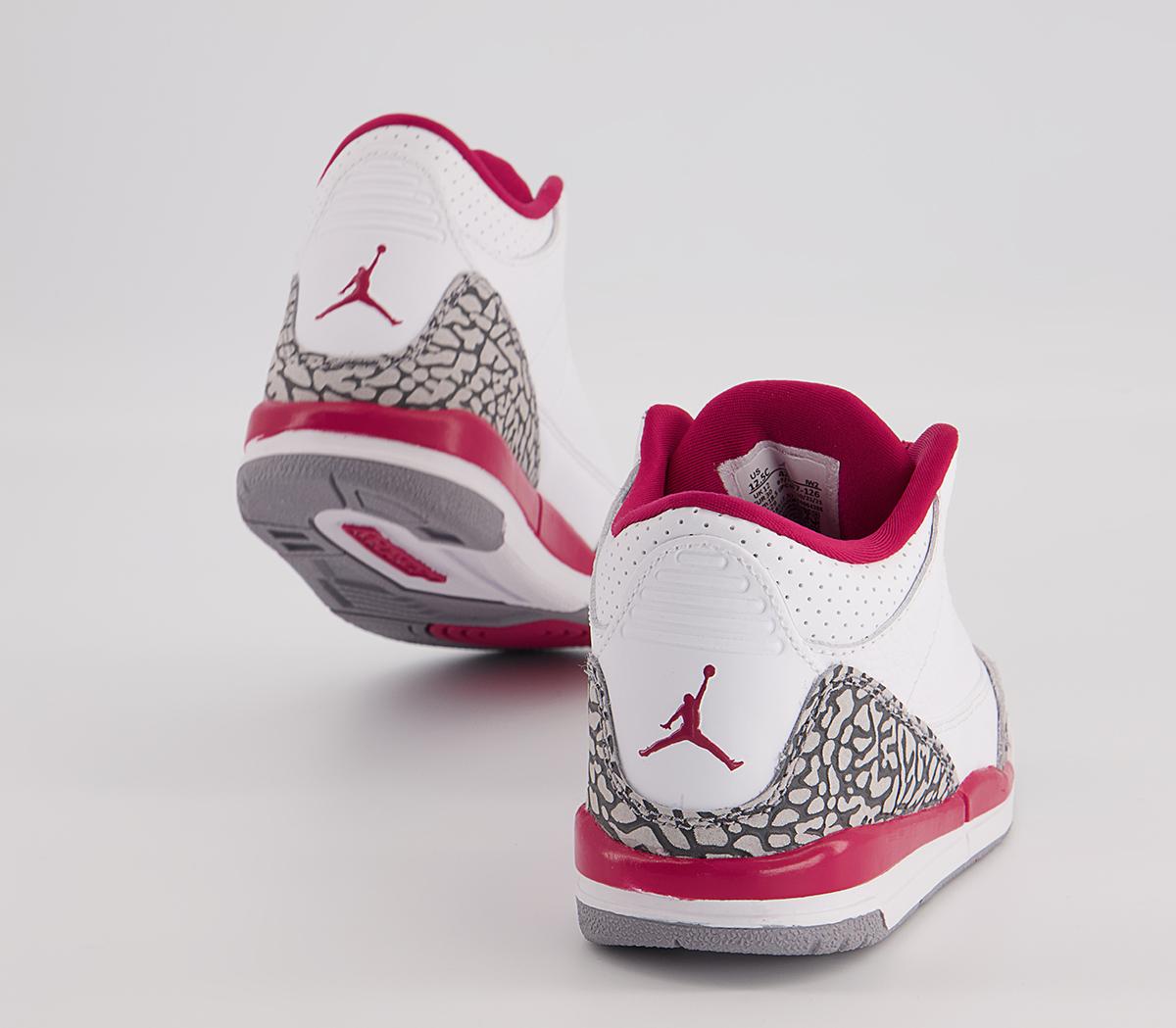 Jordan Jordan 3 Ps Trainers Jordan Jordan 3 Ps Trainers White Light Curry Cardinal Red
