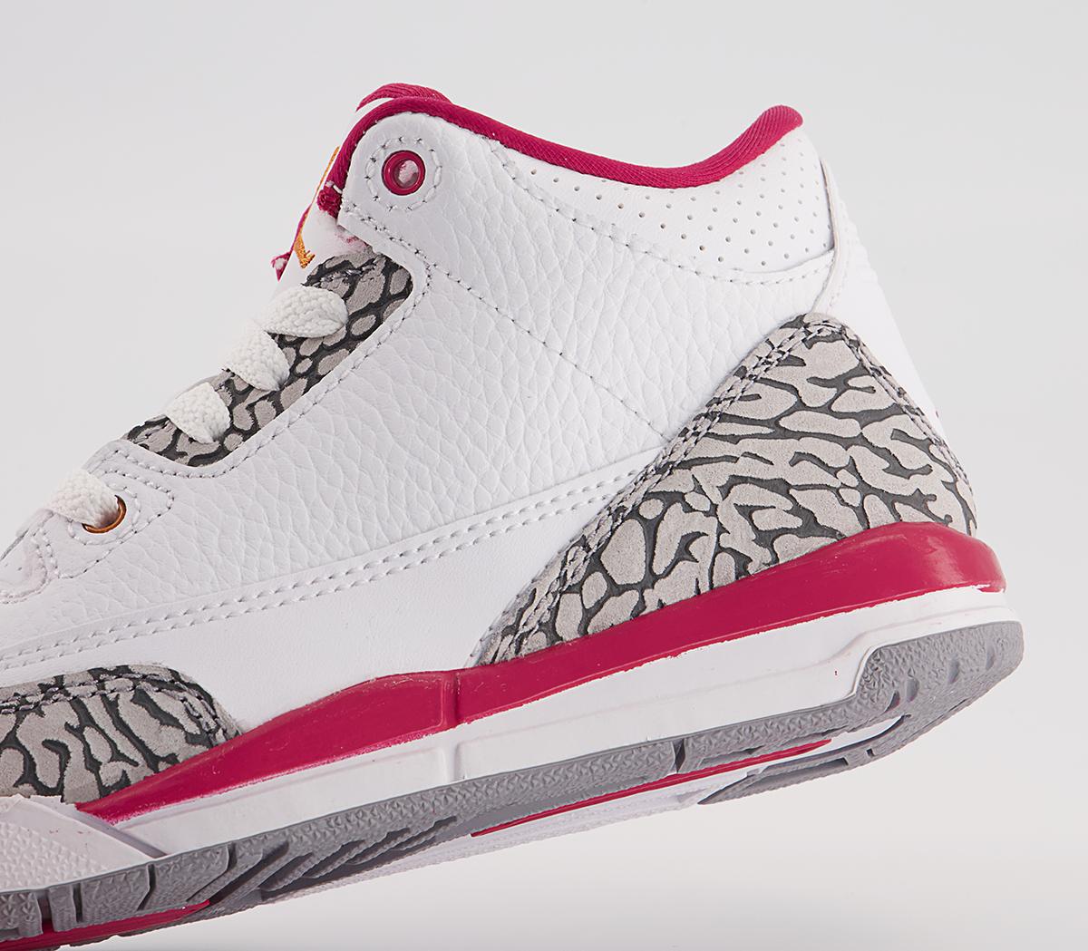 Jordan Jordan 3 Ps Trainers Jordan Jordan 3 Ps Trainers White Light Curry Cardinal Red