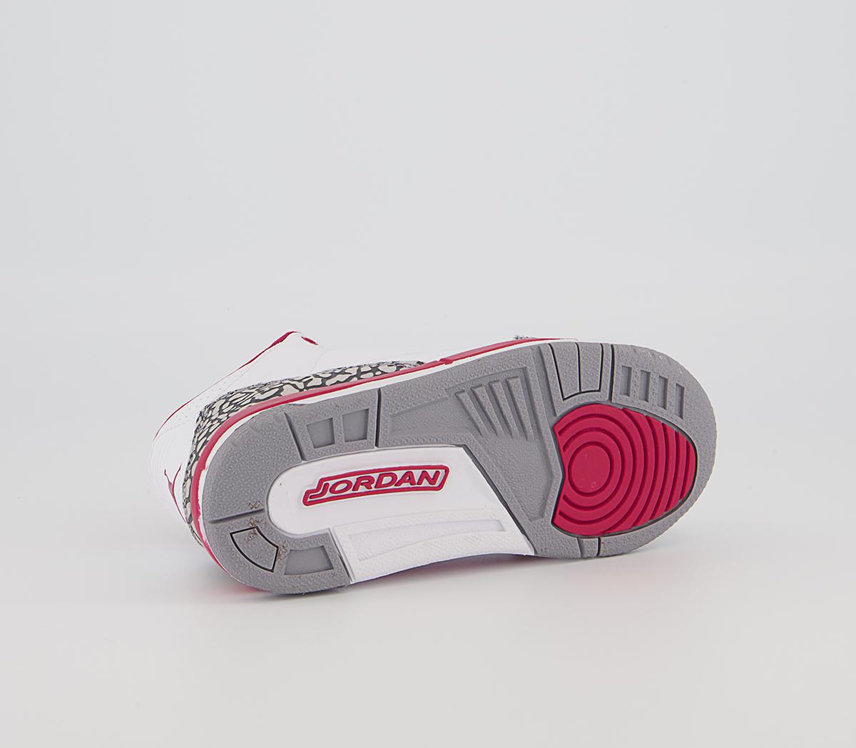 Jordan Jordan 3 Ps Trainers Jordan Jordan 3 Ps Trainers White Light Curry Cardinal Red