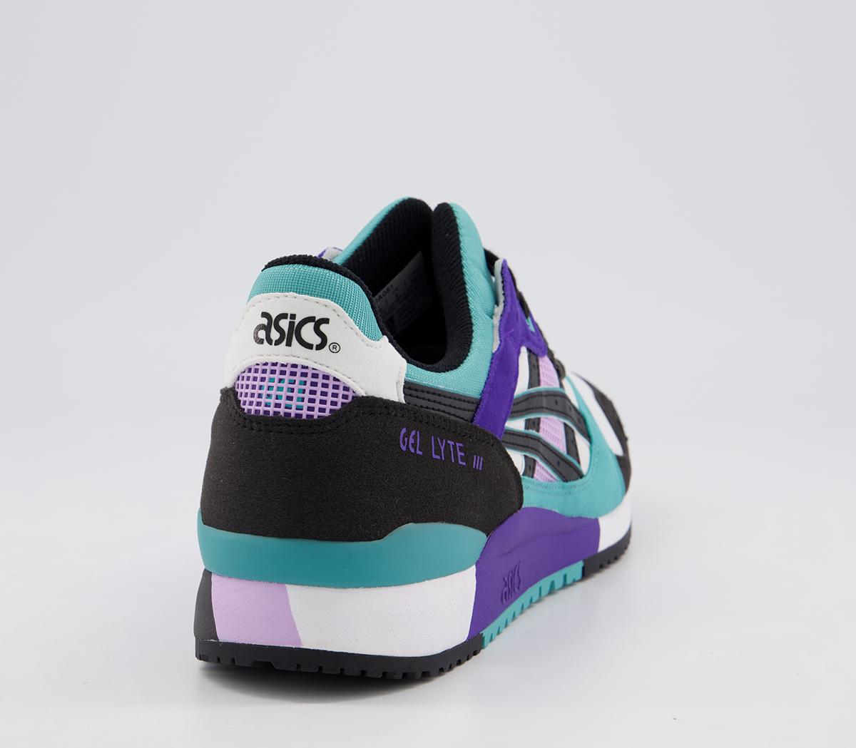 ASICS Gel Lyte Iii Trainers White Techno Cyan - Men