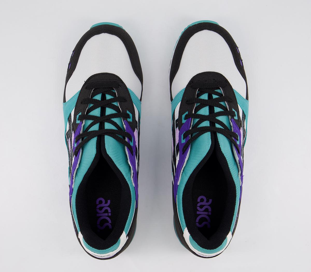asics junior cyan