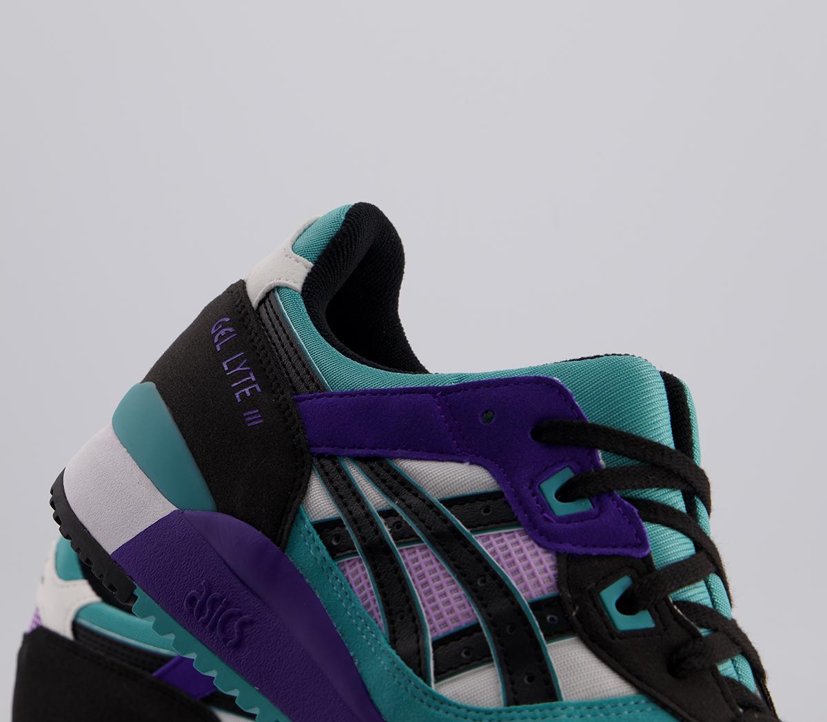 ASICS Gel Lyte Iii Trainers White Techno Cyan - Men