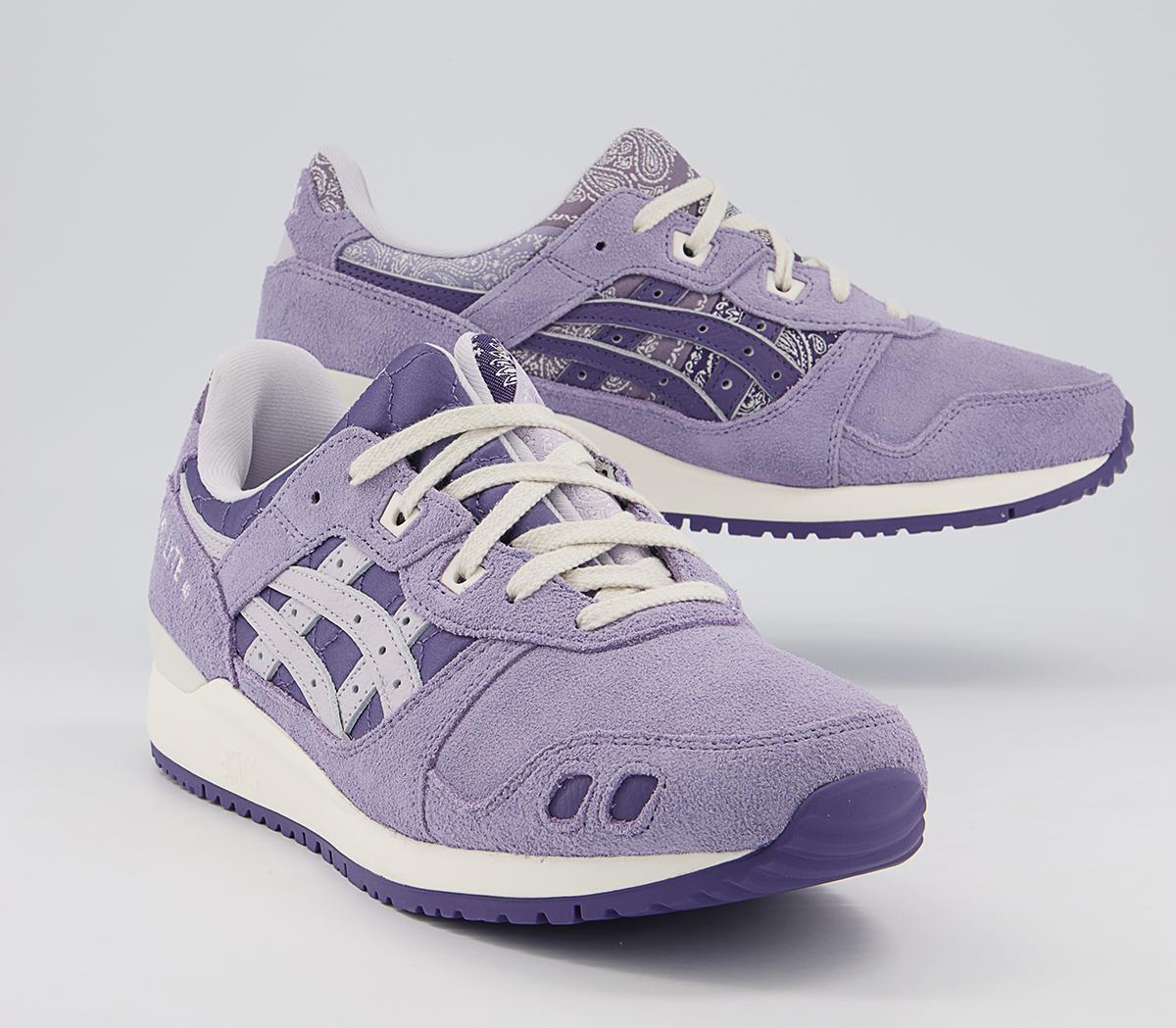 Asics Gel Lyte III Trainers Asics Gel Lyte III Trainers Ash Rock Cream Paisley
