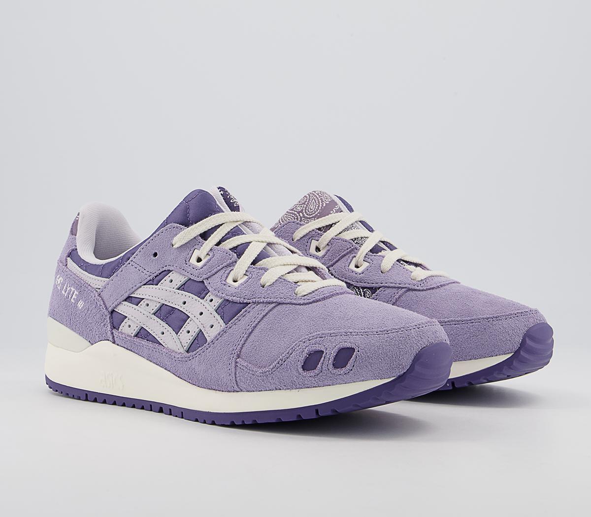 Asics Gel Lyte III Trainers Asics Gel Lyte III Trainers Ash Rock Cream Paisley