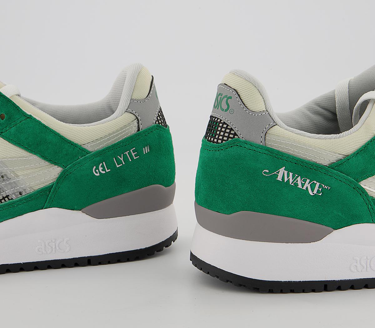 ASICS Gel Lyte III Trainers Awake Green - Men's Trainers