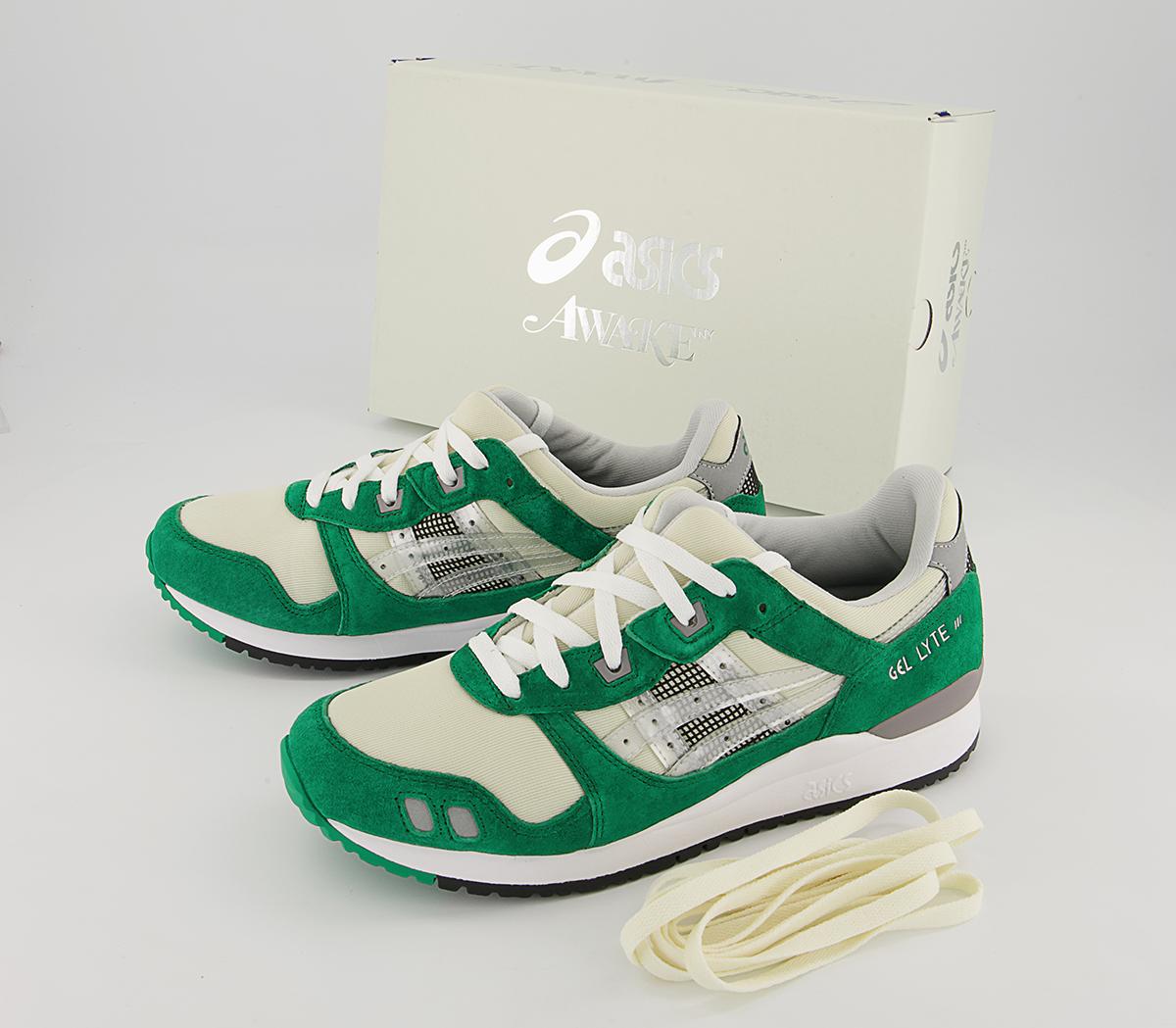 ASICSGel Lyte III TrainersAwake Green
