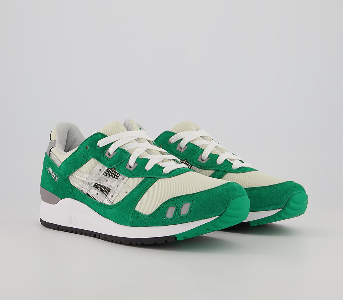 ASICS Gel Lyte III Trainers Awake Green - Men's Trainers