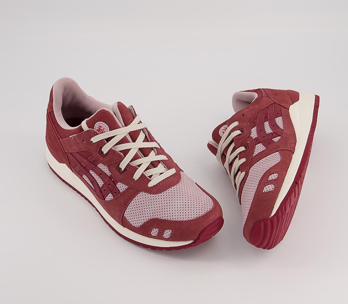 Asics Gel Lyte III Trainers Asics Gel Lyte III Trainers Watershed Rose Beet Red