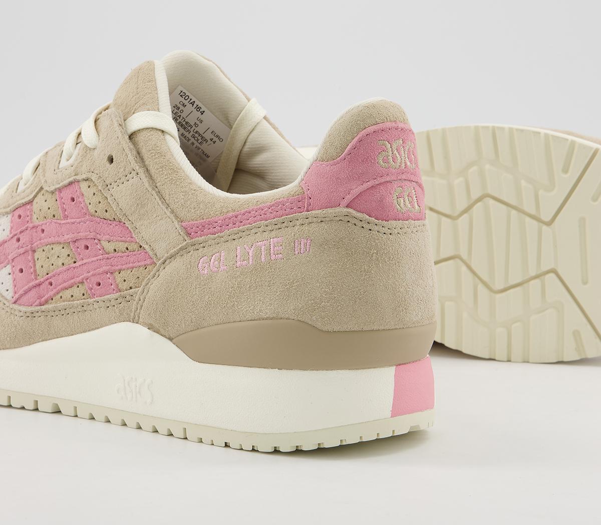asics gel lyte iii wood crepe plum blossom