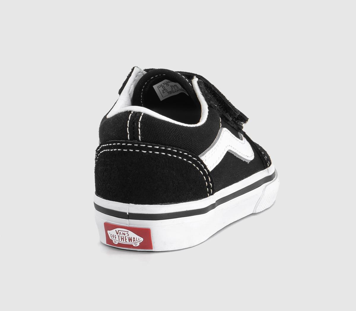 VansOld Skool Toddler Trainers VansOld Skool Toddler TrainersBlack True White