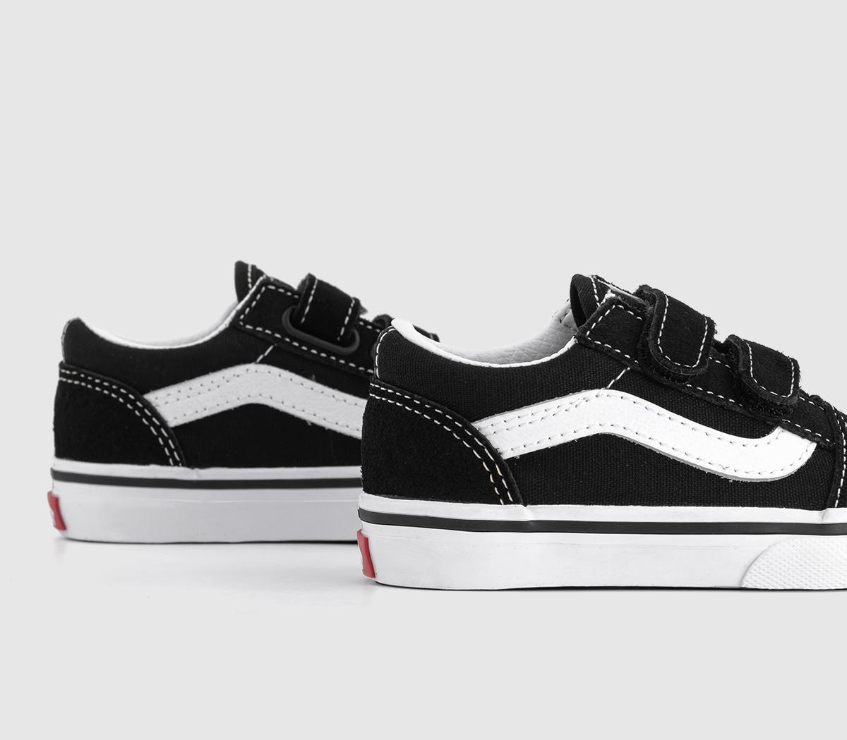 VansOld Skool Toddler Trainers VansOld Skool Toddler TrainersBlack True White