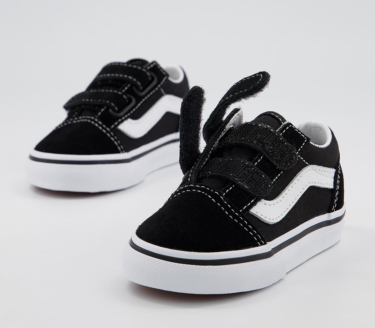 Vans Old Skool Trainers Black True White - Unisex