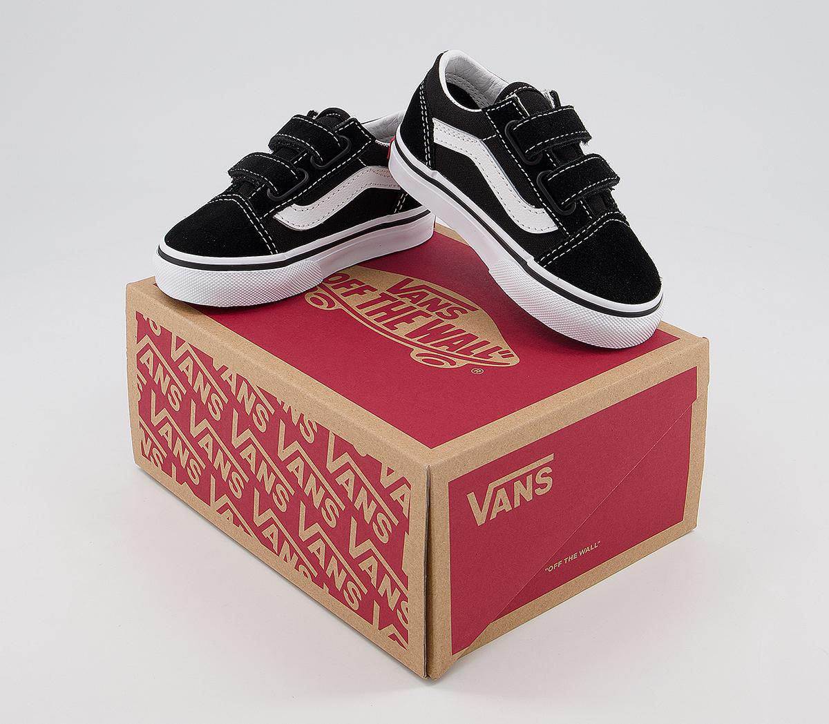 VansOld Skool Toddler Trainers VansOld Skool Toddler TrainersBlack True White