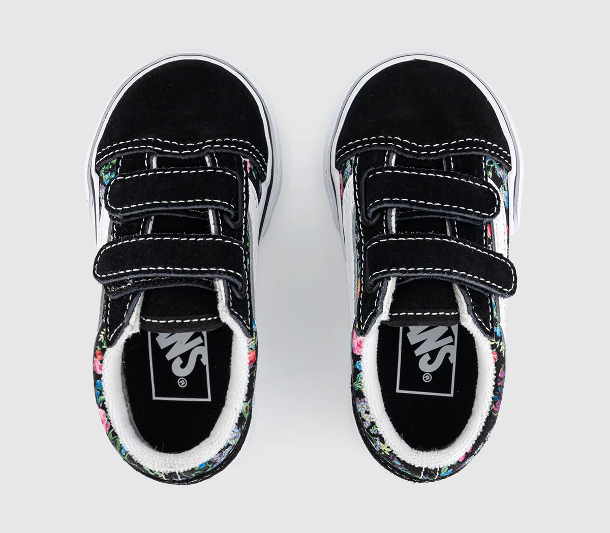 VansOld Skool Toddler Trainers VansOld Skool Toddler TrainersWild Bouquet Black True White