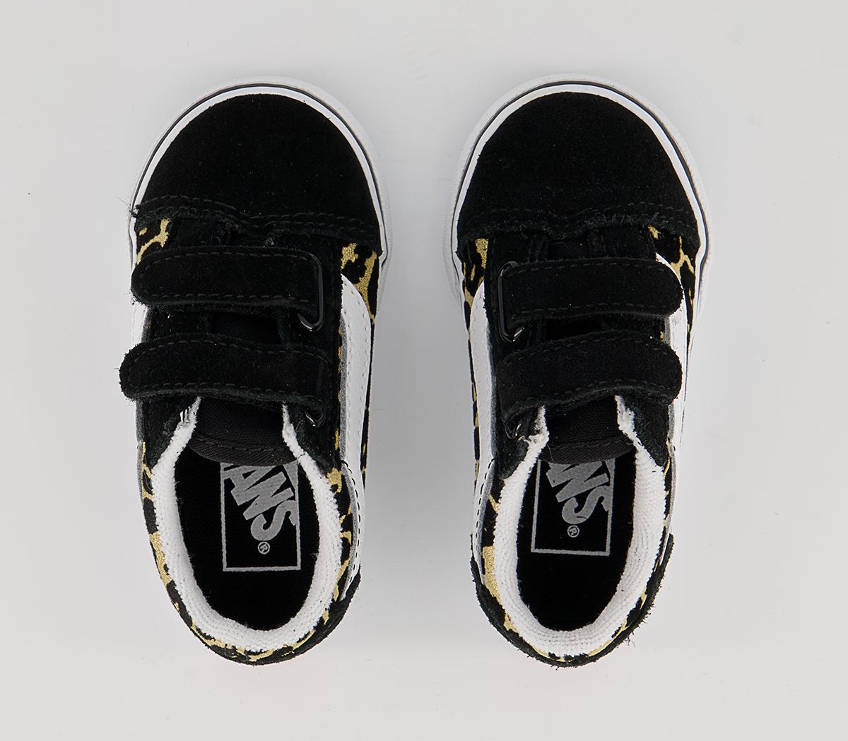 Vans Old Skool Trainers Vans Old Skool Trainers Leoparad Black White