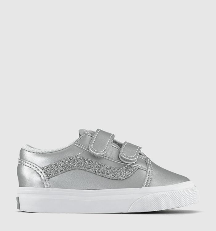 Vans Old Skool Toddler Trainers Dazzled Lunar Rock