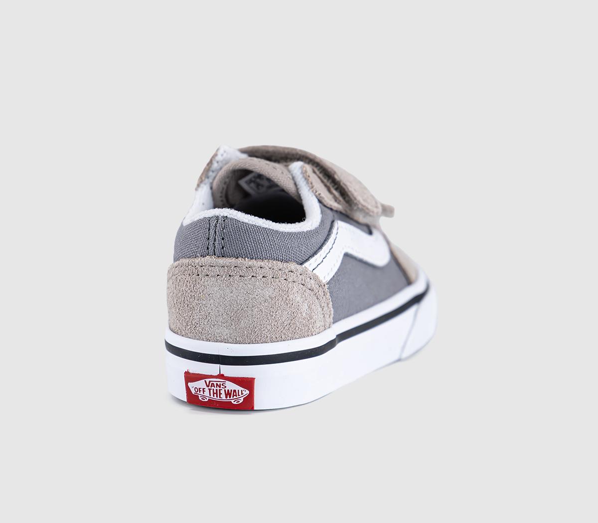 VansOld Skool Toddler TrainersTwo Tone Frost Grey