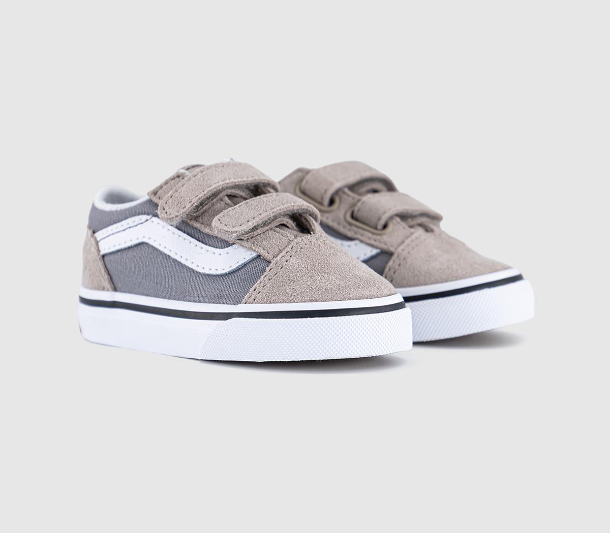 VansOld Skool Toddler TrainersTwo Tone Frost Grey