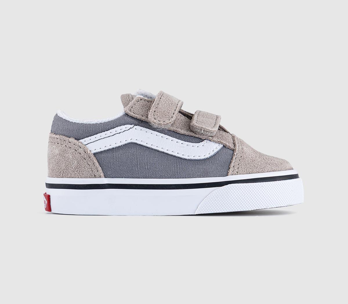 VansOld Skool Toddler TrainersTwo Tone Frost Grey