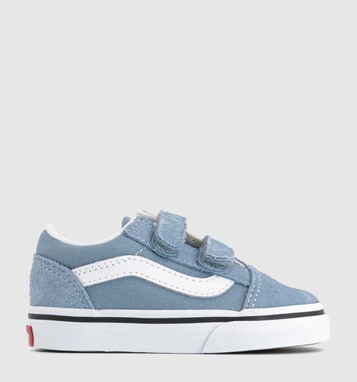 Vans Old Skool Toddler Trainers Color Theory Dusty Blue