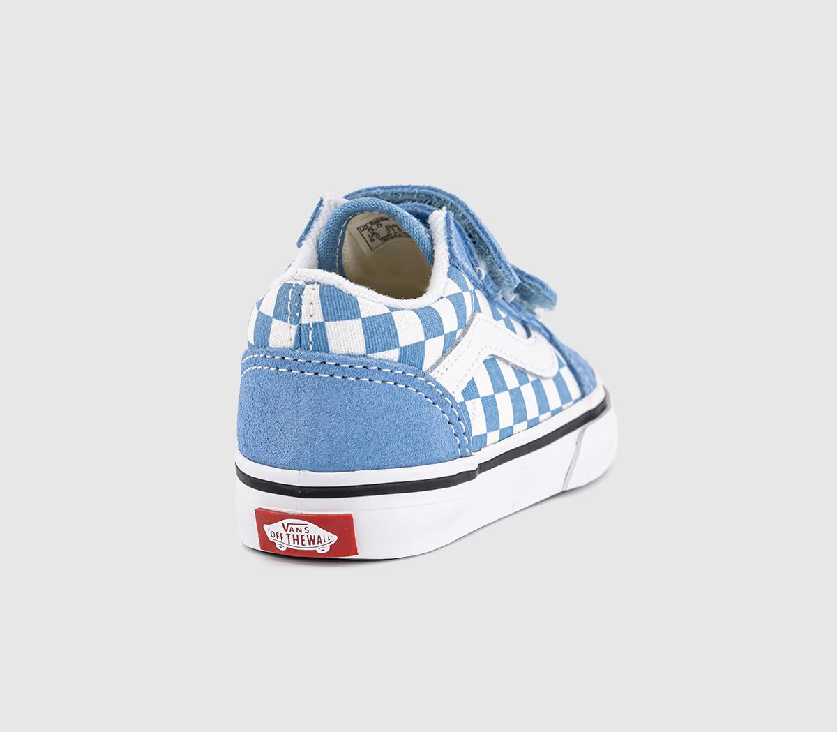 VansOld Skool Toddler Trainers VansOld Skool Toddler TrainersCheckerboard Heritage Blue
