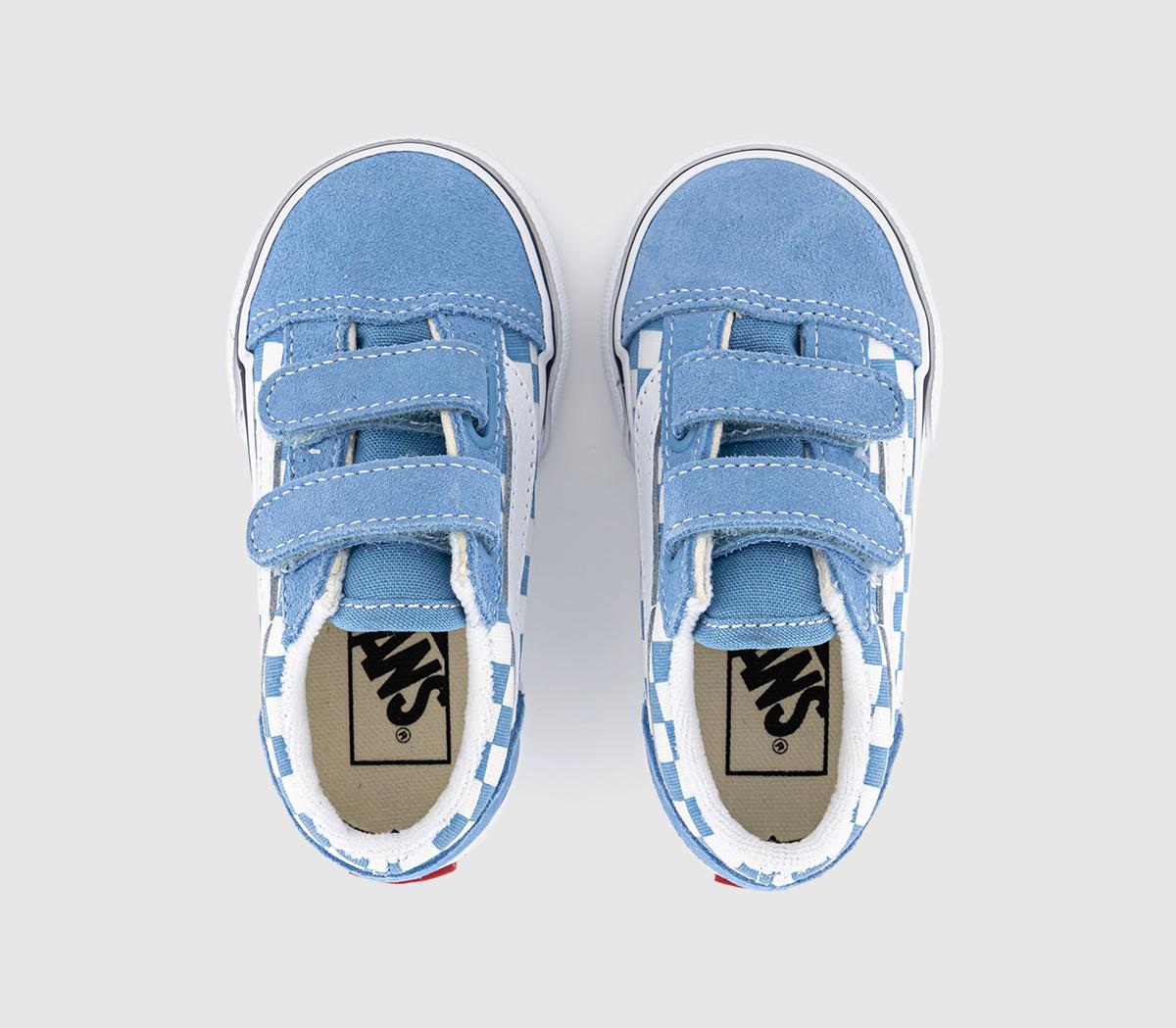 VansOld Skool Toddler Trainers VansOld Skool Toddler TrainersCheckerboard Heritage Blue
