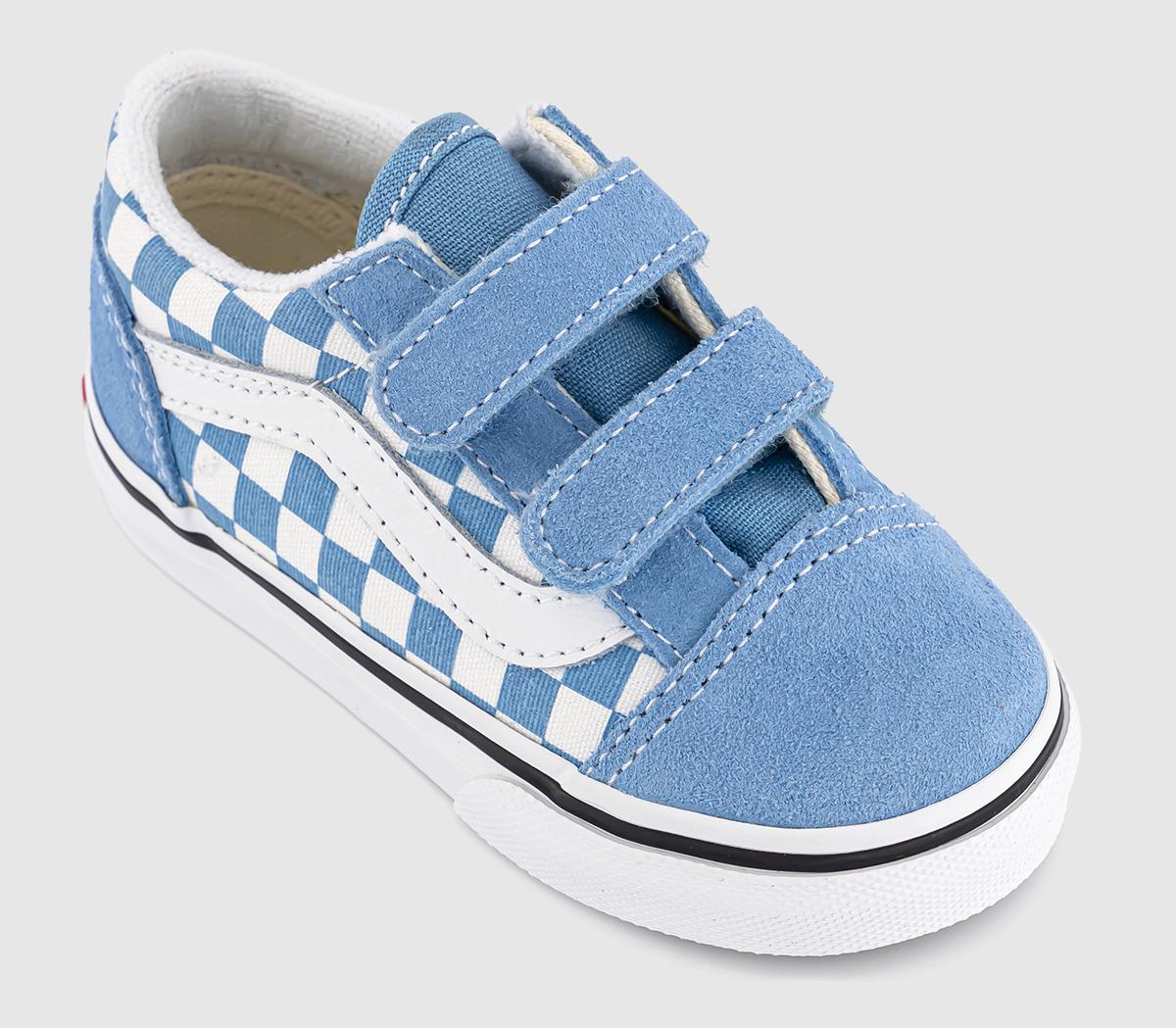 VansOld Skool Toddler Trainers VansOld Skool Toddler TrainersCheckerboard Heritage Blue