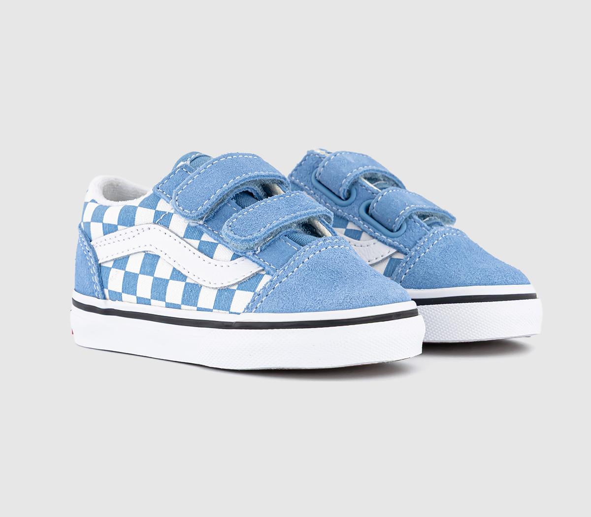 VansOld Skool Toddler Trainers VansOld Skool Toddler TrainersCheckerboard Heritage Blue