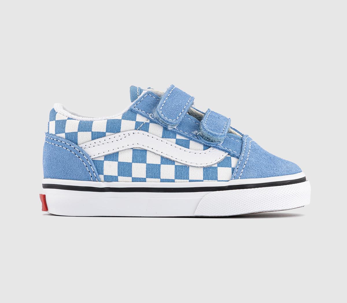 VansOld Skool Toddler Trainers VansOld Skool Toddler TrainersCheckerboard Heritage Blue