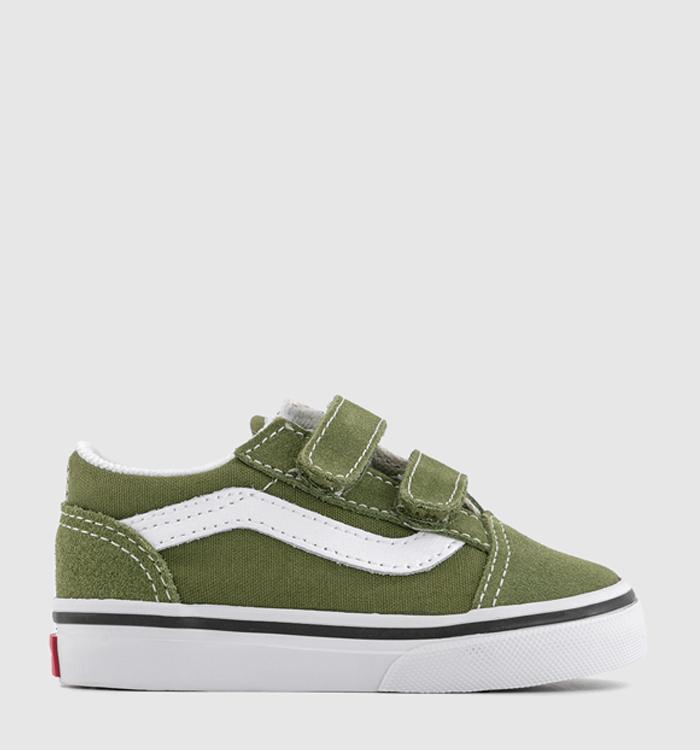 Vans Old Skool Toddler Trainers Color Theory Pesto