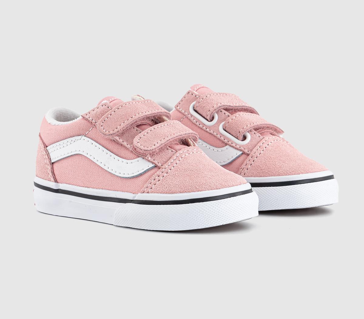 VansOld Skool Toddler TrainersPowder Pink True White