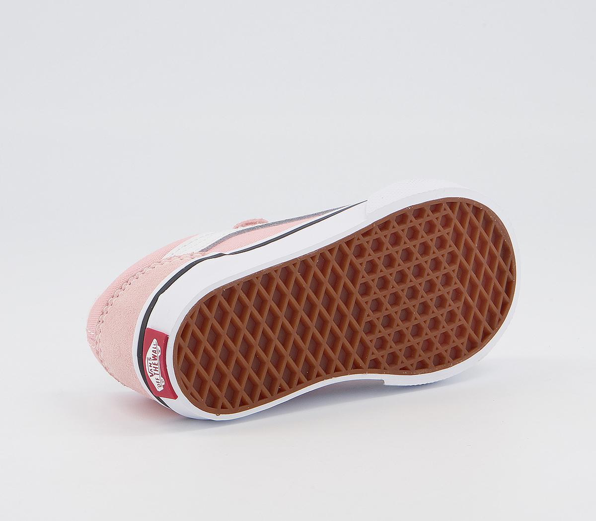 Vans Old Skool Toddler Trainers Vans Old Skool Toddler Trainers Powder Pink True White