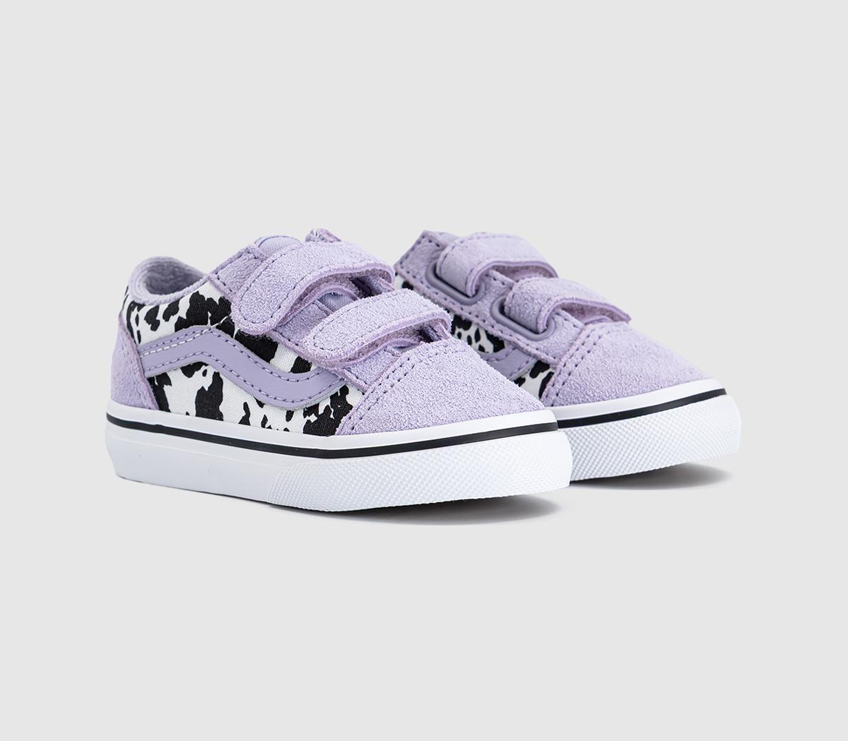 VansOld Skool Toddler TrainersCow Soft Purple