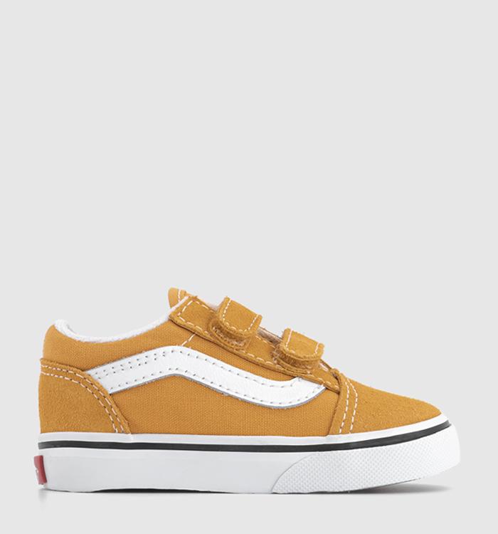 Vans Old Skool Toddler Trainers Color Theory Golden Glow