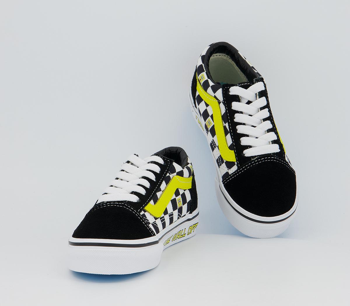 VansOld Skool Kids TrainersSpongebob Off The Wall