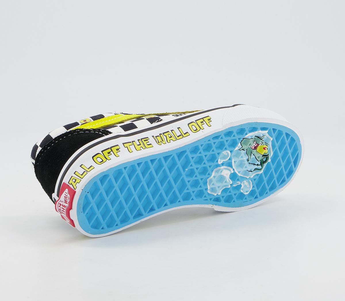 VansOld Skool Kids TrainersSpongebob Off The Wall