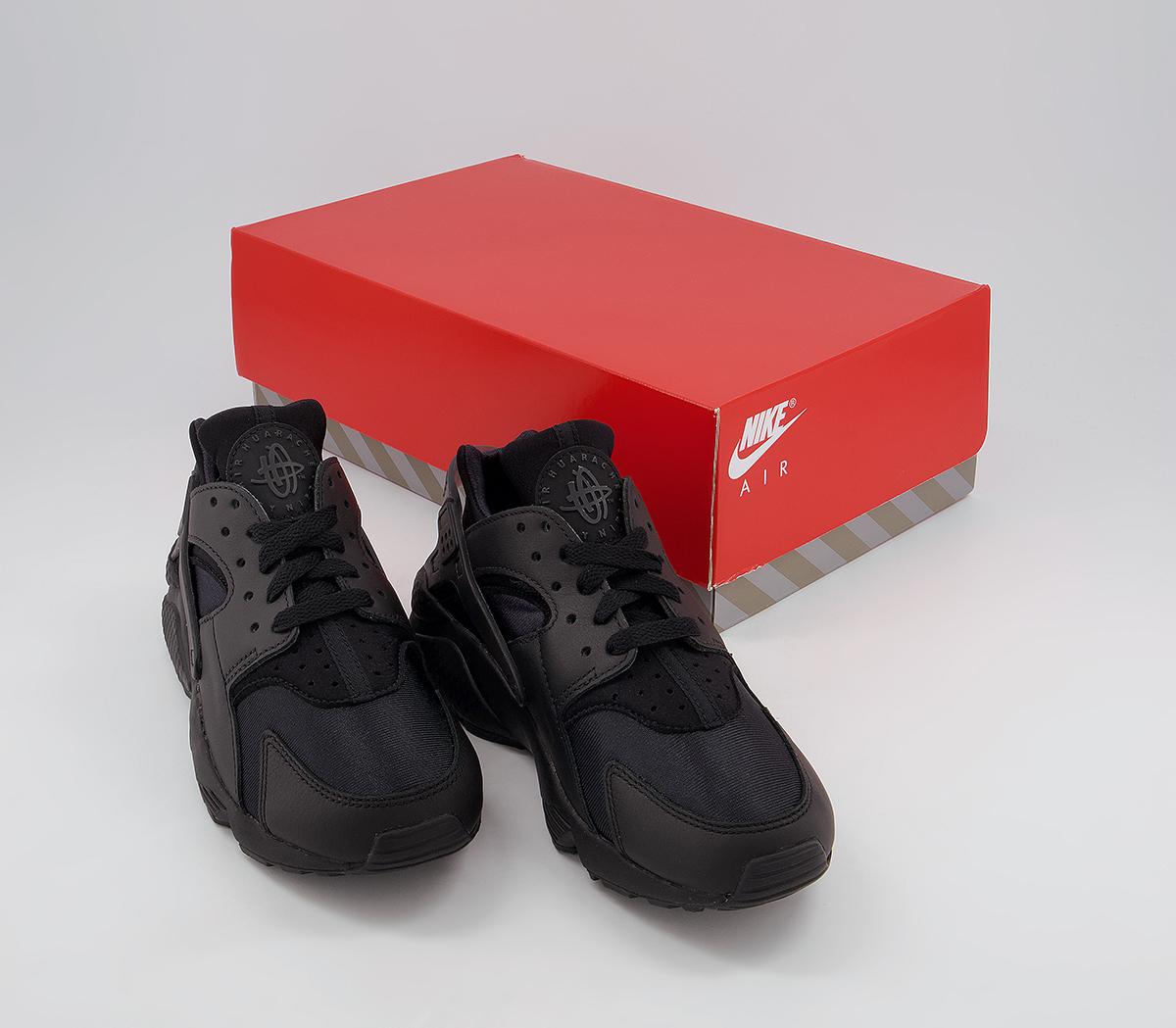 Nike Air Huarache Trainers F Nike Air Huarache Trainers F Black Black Anthracite