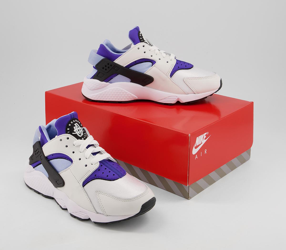 Nike Air Huarache Trainers Nike Air Huarache Trainers White Lapis Aluminum Black