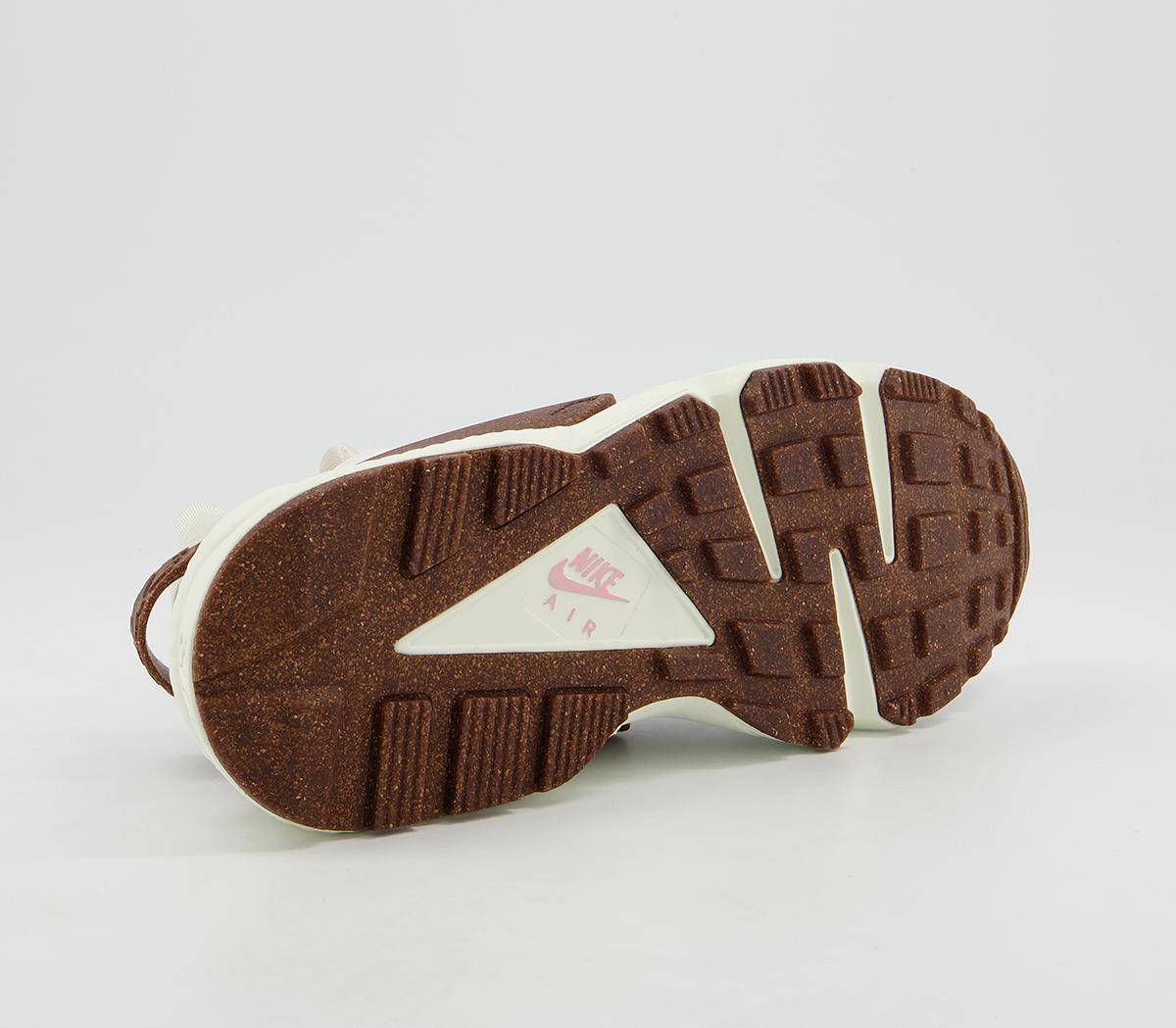 Nike Air Huarache Trainers Nike Air Huarache Trainers Summit White Pink Glaze Sea Glass Rattan Bone