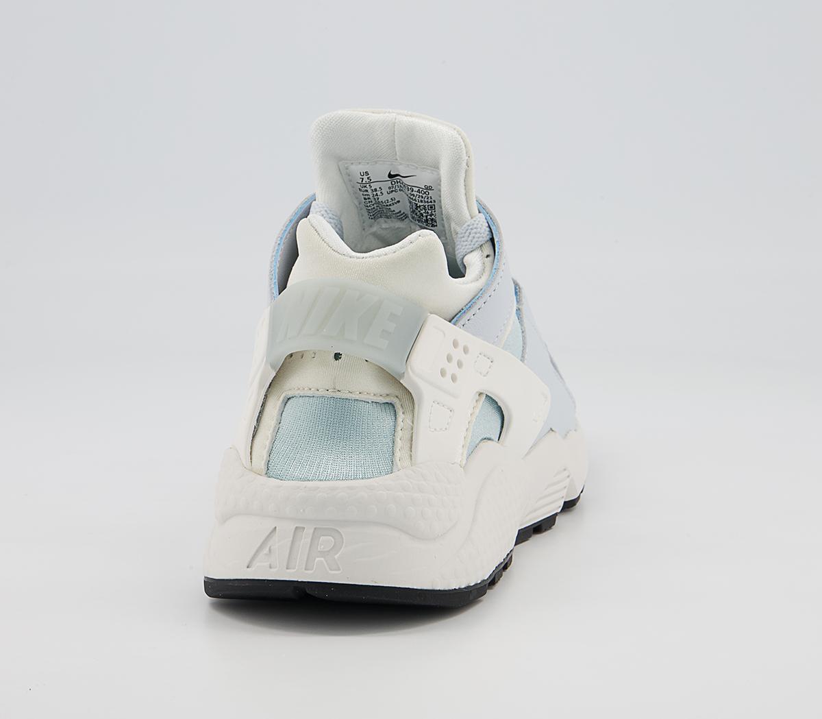 Nike Air Huarache Trainers Nike Air Huarache Trainers Aura Summit White Ocean Cube Black