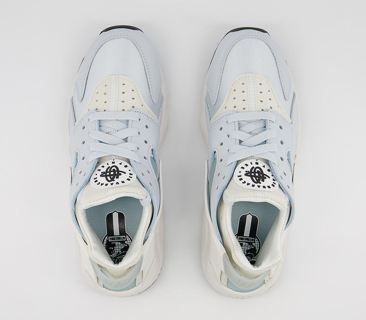 Nike Air Huarache Trainers Nike Air Huarache Trainers Aura Summit White Ocean Cube Black