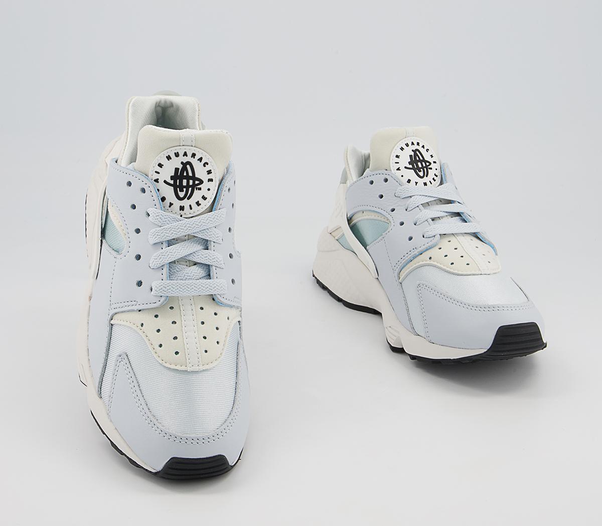 Nike Air Huarache Trainers Nike Air Huarache Trainers Aura Summit White Ocean Cube Black