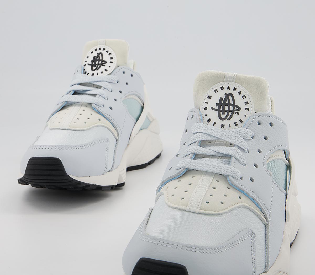 Nike Air Huarache Trainers Nike Air Huarache Trainers Aura Summit White Ocean Cube Black